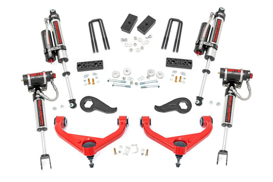 Rough Country 95850RED 3 Inch Lift Kit | Vertex | Chevy/GMC 2500HD/3500HD (20-25)