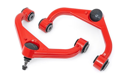 Rough Country 1958RED Red Forged Upper Control Arms | 3 Inch Lift | Chevy/GMC 2500HD/3500HD (20-25)
