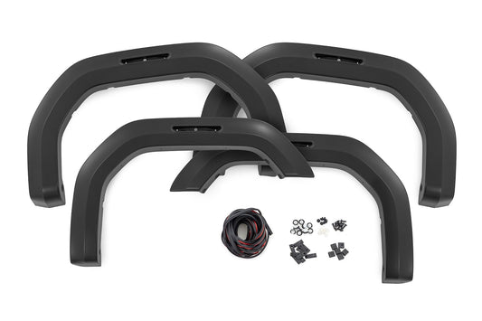 Rough Country S-G11912 Fender Flares | Sport | GMC Sierra 2500 HD/Sierra 3500 HD 2WD/4WD (2020-2025)