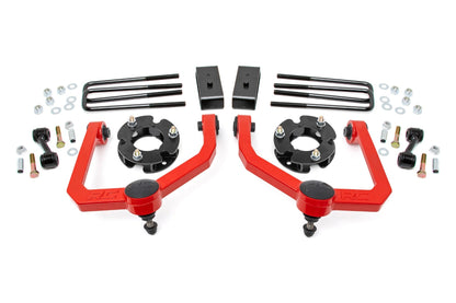 Rough Country 83400RED 3 Inch Lift Kit | Nissan Titan 2WD/4WD (2004-2024)