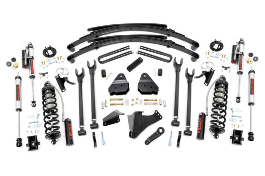 Rough Country 58259 6 Inch Lift Kit | Diesel | 4 Link | RR Spring | C/O Vertex | Ford F-250/F-350 Super Duty (05-07)