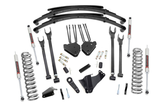 Rough Country 59040 8 Inch Lift Kit | 4 Link | RR Springs | M1 | Ford F-250/F-350 Super Duty (05-07)