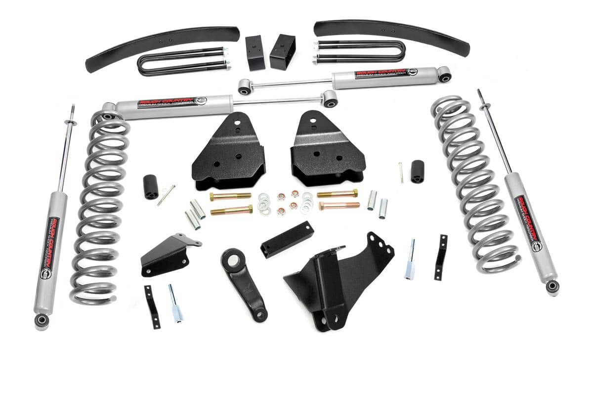 Rough Country 593.20 6 Inch Lift Kit | Diesel | Ford F-250/F-350 Super Duty 4WD (2005-2007)