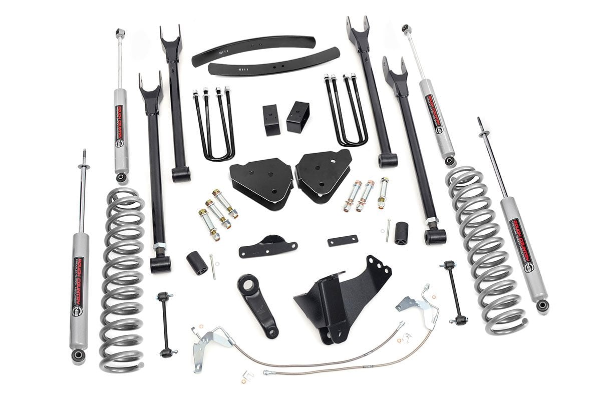 Rough Country 584.20 6 Inch Lift Kit | Diesel | 4 Link | Ford F-250/F-350 Super Duty 4WD (08-10)