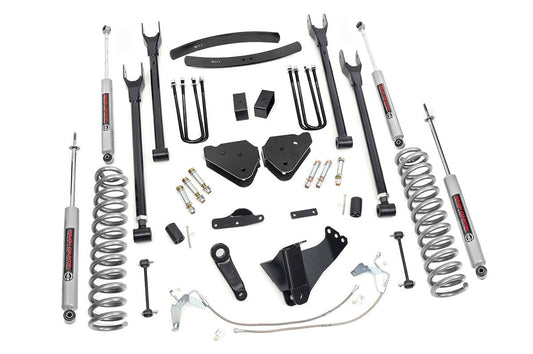 Rough Country 584.20 6 Inch Lift Kit | Diesel | 4 Link | Ford F-250/F-350 Super Duty 4WD (08-10)