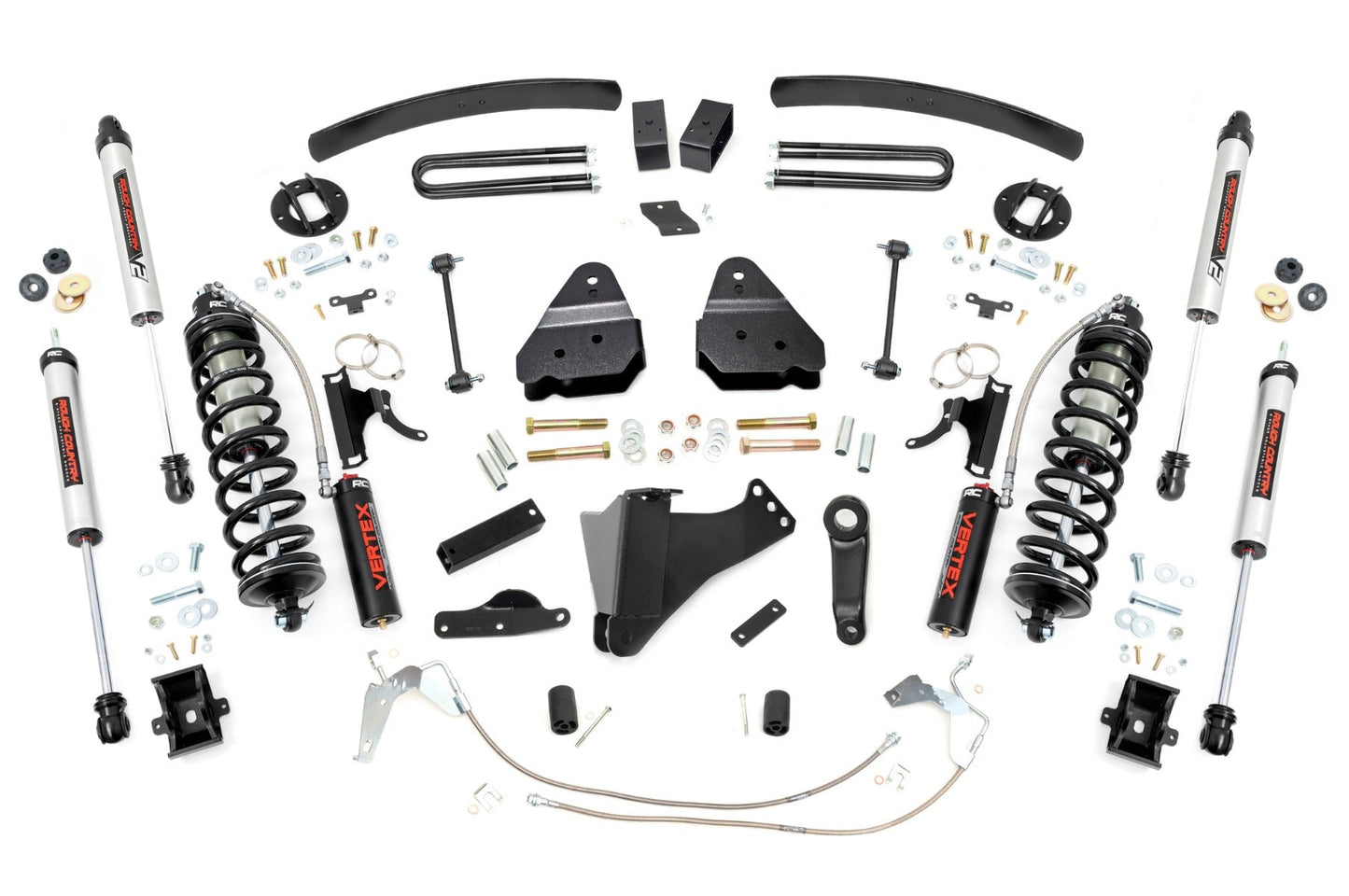 Rough Country 59758 6 Inch Lift Kit  |  Gas  |  C/O V2 | Ford F-250/F-350 Super Duty 4WD (08-10)