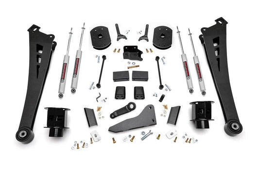 Rough Country 396.20 5 Inch Lift Kit | RR Air Bags | Ram 2500 4WD (2014-2018)