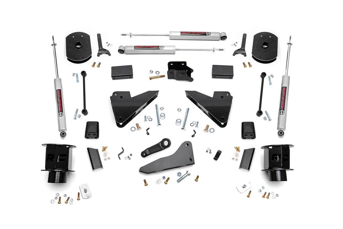 Rough Country 35720 5 Inch Lift Kit | FR Spacer | Radius Arm Drop | Ram 2500 4WD (2014-2018)