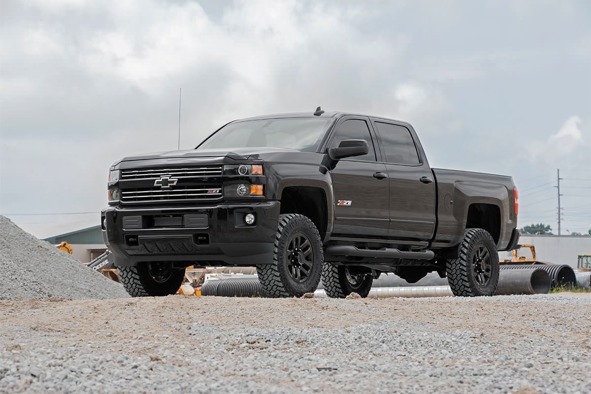 Rough Country 97550 3.5 Inch Lift Kit | Vertex | w/ Overloads | Chevy/GMC 2500HD/3500HD (11-19)