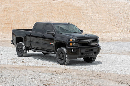 Rough Country 95970RED 3.5 Inch Lift Kit | V2 | Chevy/GMC 2500HD/3500HD (11-19)