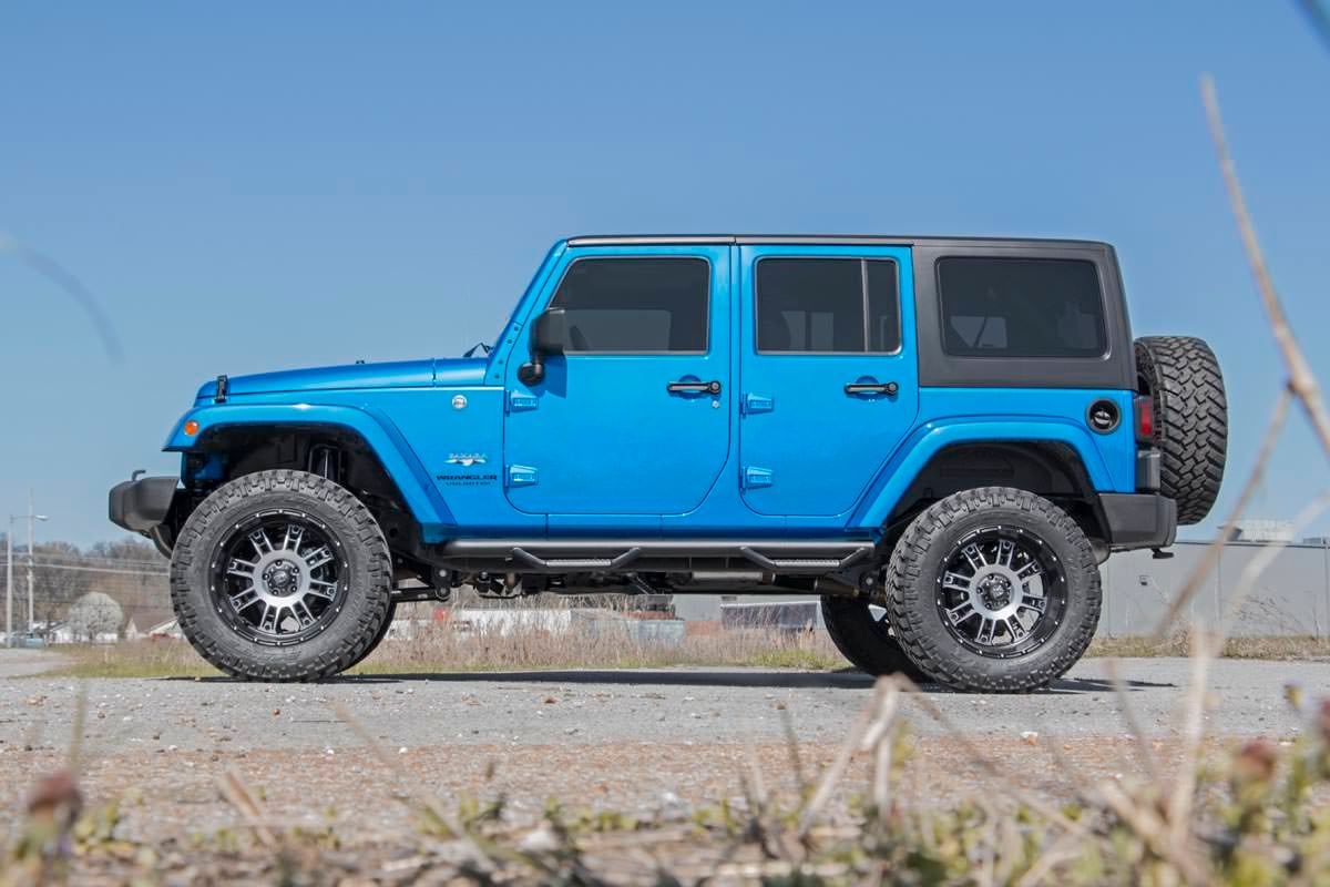 Rough Country 69440 3.5 Inch Lift Kit | M1 | Jeep Wrangler Unlimited 2WD/4WD (2007-2018)