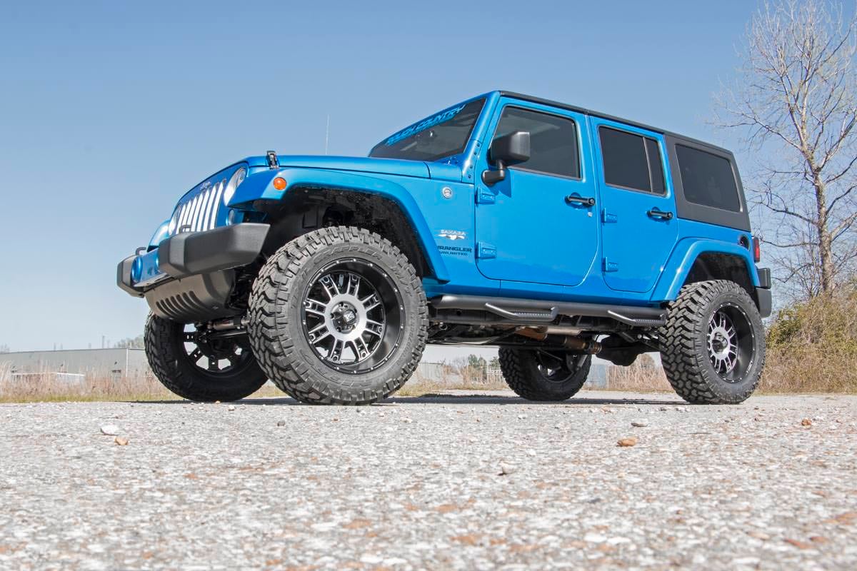 Rough Country 69440 3.5 Inch Lift Kit | M1 | Jeep Wrangler Unlimited 2WD/4WD (2007-2018)