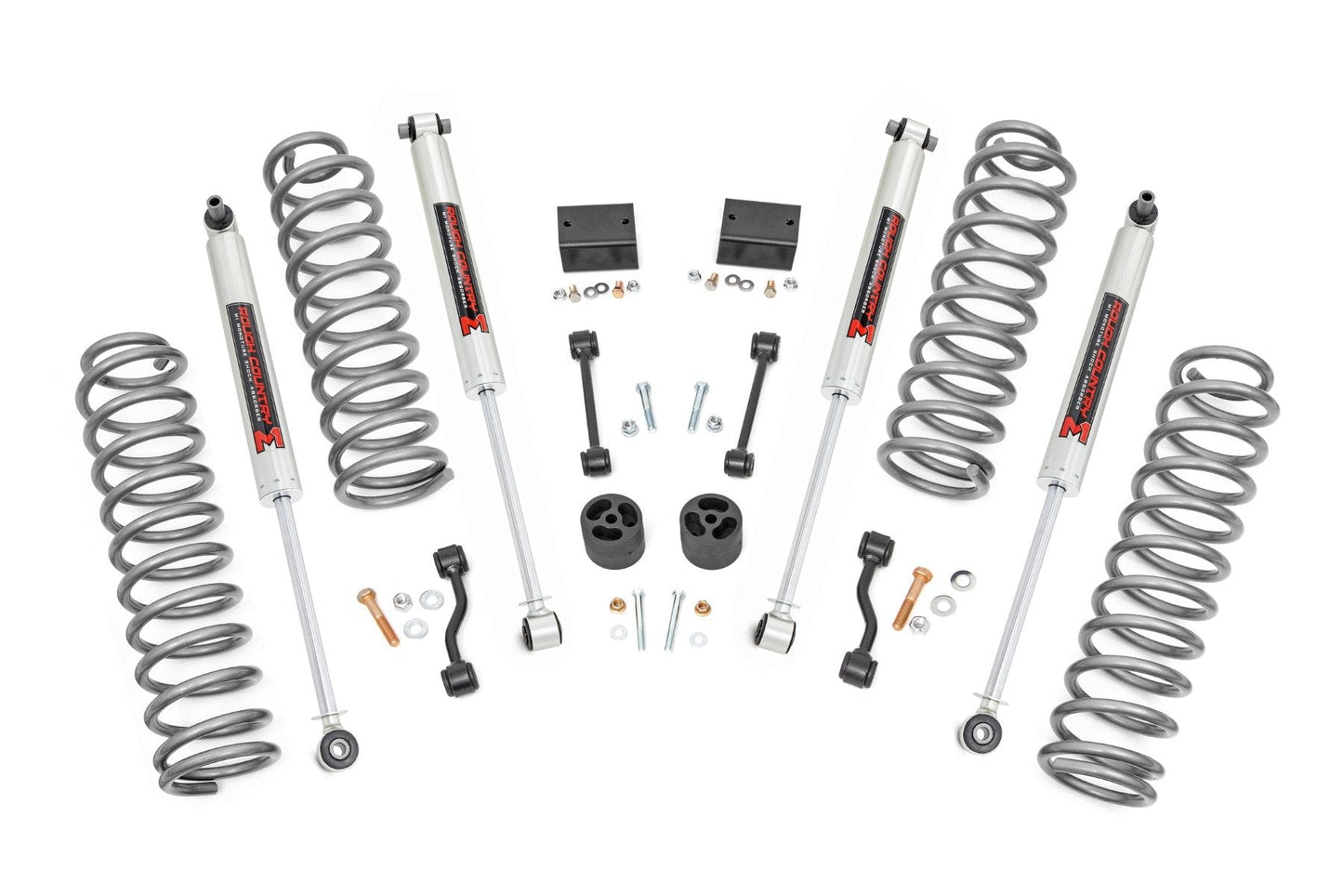 Rough Country 67740 2.5 Inch Lift Kit | Coils | M1 | Jeep Wrangler Unlimited 4WD (2018-2023)