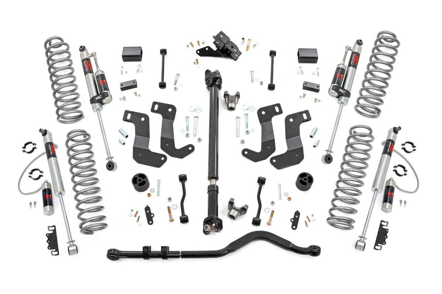 Rough Country 94144 3.5 Inch Lift Kit | C/A Drop | Front D/S | M1R | Jeep Wrangler JL 4WD (2024-2025)