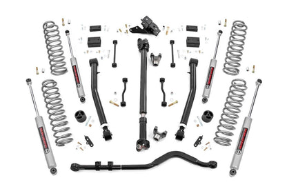 Rough Country 91830 3.5 Inch Lift Kit | Adj LCA | FR D/S | Jeep Wrangler JL 4WD (2024-2025)