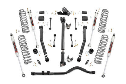 Rough Country 91540 3.5 Inch Lift Kit | Adj Lower | FR D/S | M1 | Jeep Wrangler Unlimited 4WD (24-25)