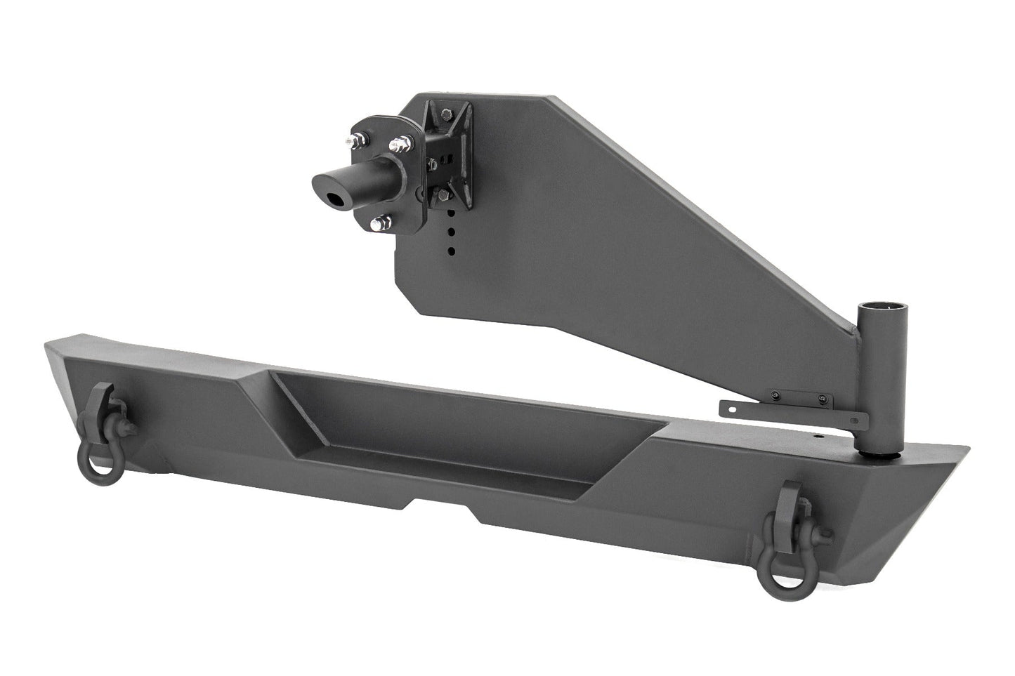 Rough Country 10598 Rear Bumper | Trail | Tire Carrier | Jeep Wrangler JL (18-25)/Wrangler Unlimited (18-25)