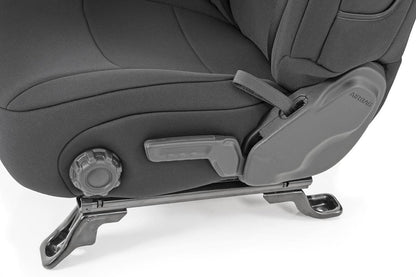 Rough Country 91020 Seat Covers | Front and Rear | Jeep Wrangler JL 4WD (2018-2025)