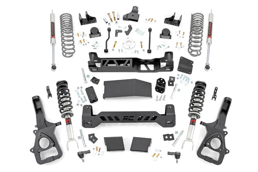 Rough Country 33440 6 Inch Lift Kit | M1/M1 | Dual Rate Coils | Ram 1500 4WD (2019-2024)
