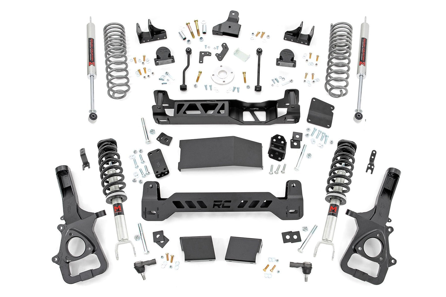Rough Country 33440 6 Inch Lift Kit | M1/M1 | Dual Rate Coils | Ram 1500 4WD (2019-2024)