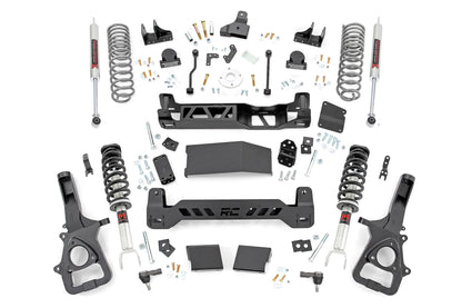 Rough Country 33440 6 Inch Lift Kit | M1/M1 | Dual Rate Coils | Ram 1500 4WD (2019-2024)