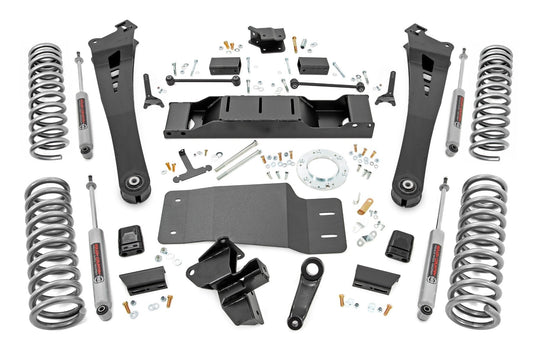 Rough Country 38330 5 Inch Lift Kit | Dual Rate Coils | Non-AISIN | Ram 2500 4WD (2019-2024)