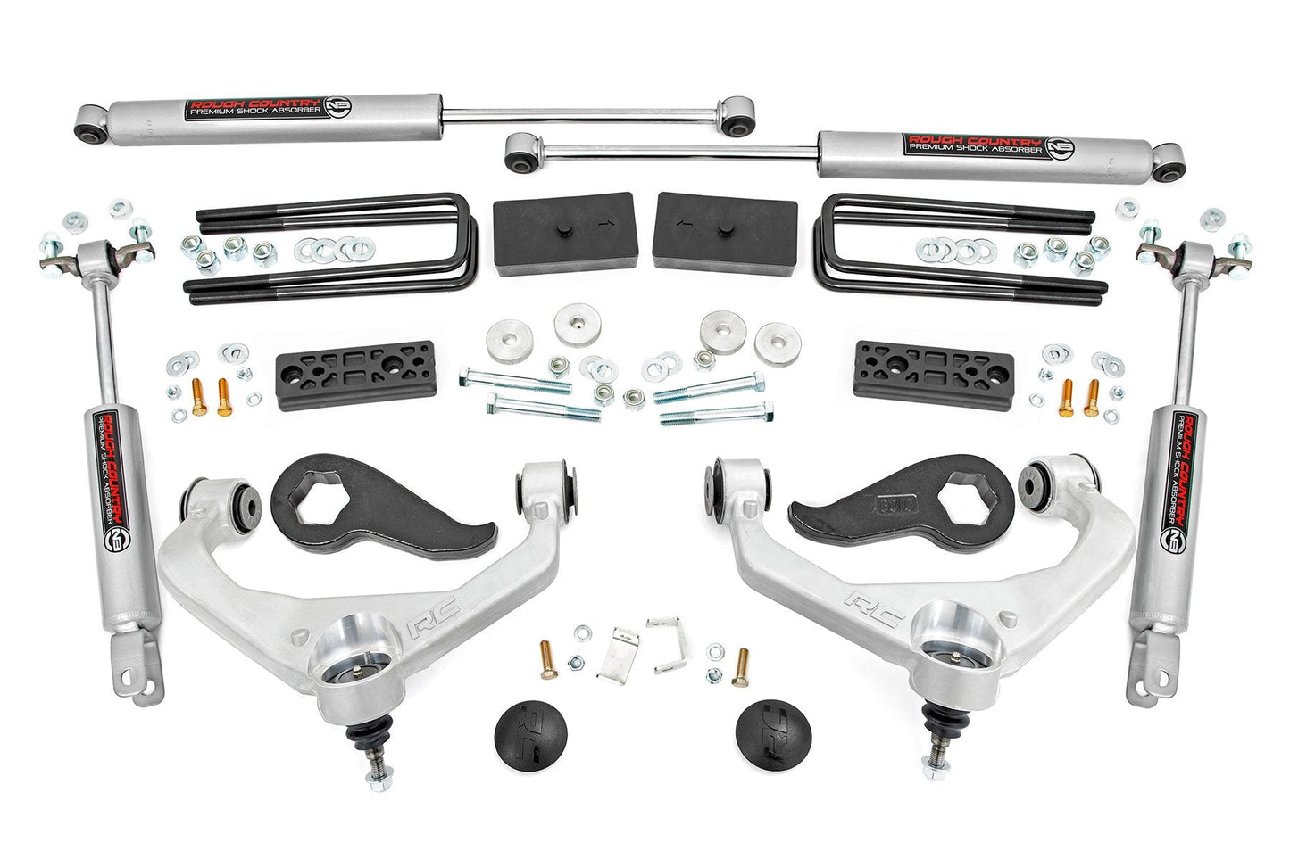 Rough Country 95830 3 Inch Lift Kit | Chevy/GMC 2500HD/3500HD 2WD/4WD (20-25)
