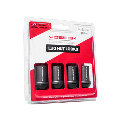 Vossen 12x1.25 Lug Nut Locks 35mm (Select Finish)