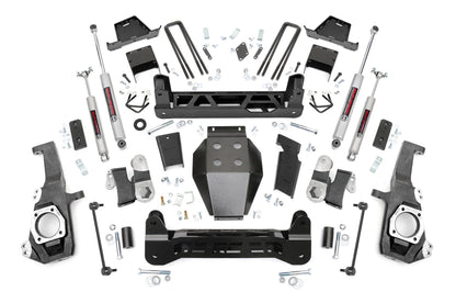 Rough Country 10130A 7 Inch Lift Kit | NTD | Chevy/GMC 2500HD/3500HD 4WD (20-25)