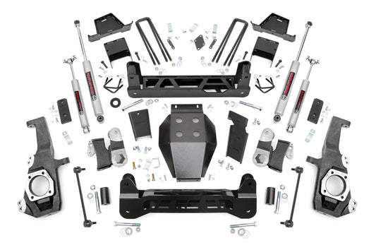 Rough Country 111130 7 Inch Lift Kit | NTD | w/ Overloads | Chevy/GMC 2500HD/3500HD 4WD (20-25)
