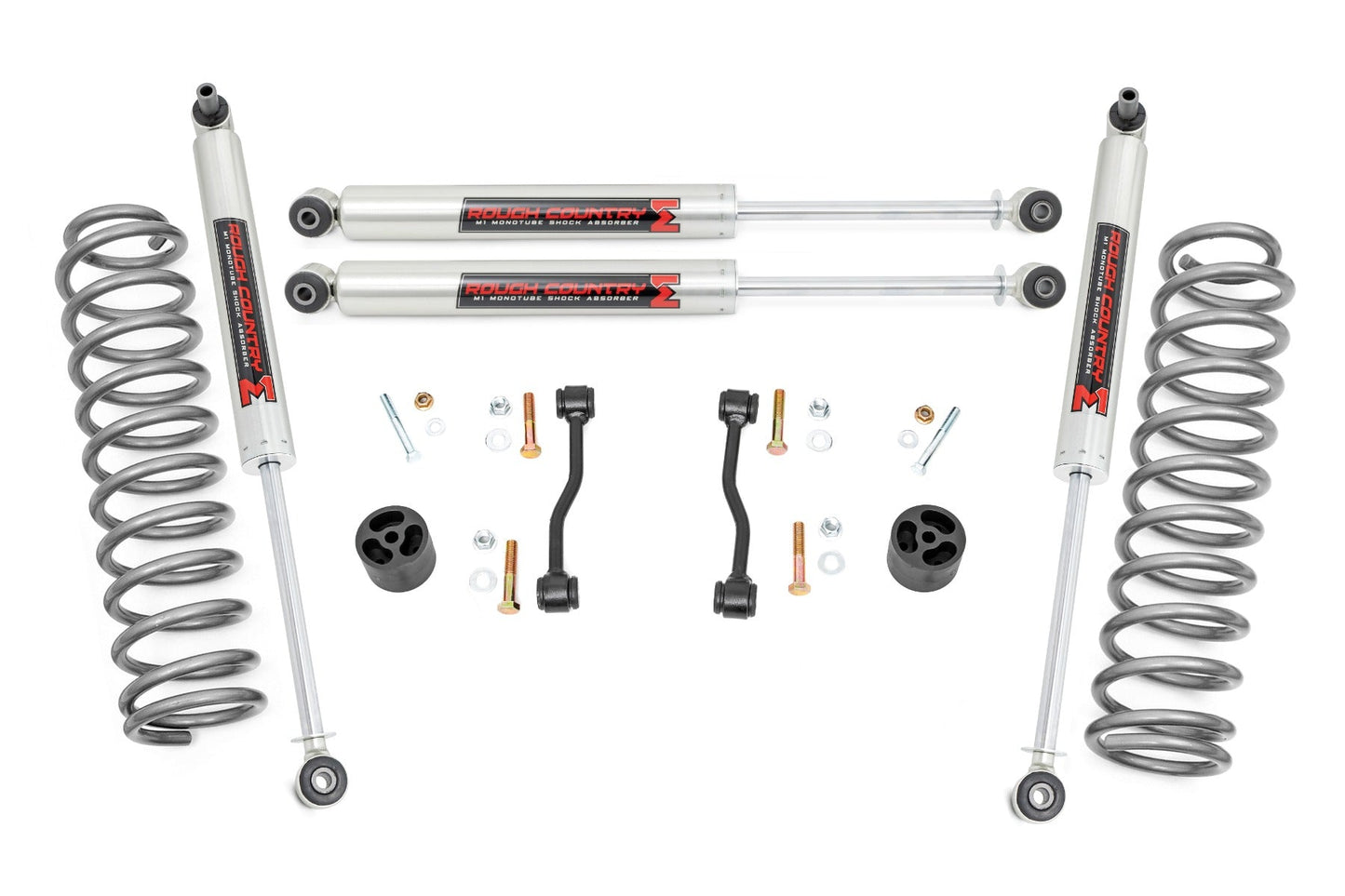 Rough Country 64840 2.5 Inch Leveling Kits | Springs | M1 | Jeep Gladiator JT 4WD (2020-2023)