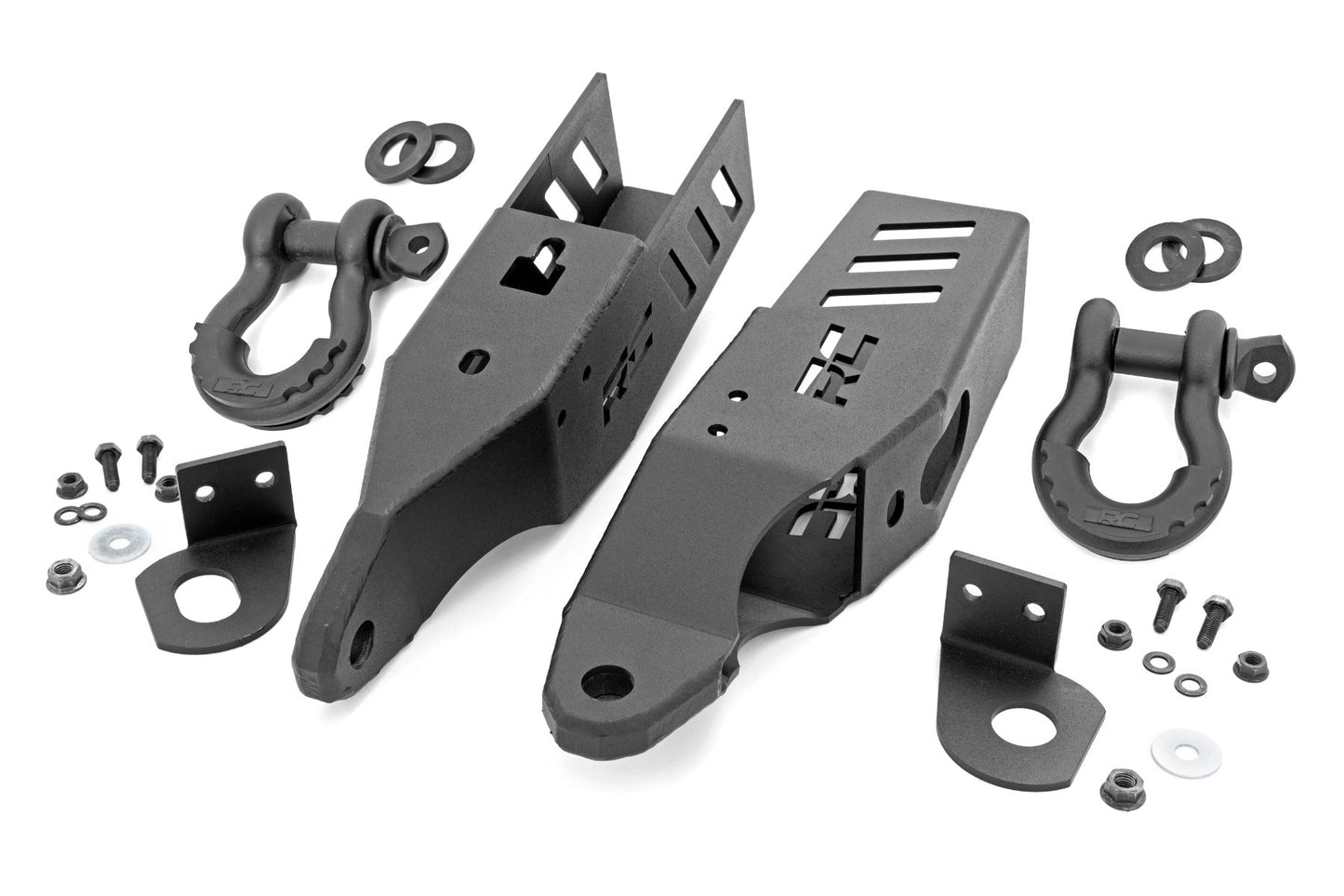Rough Country RS172 Tow Hook Brackets | D-Ring Combo | Ford Bronco 4WD (2021-2025)