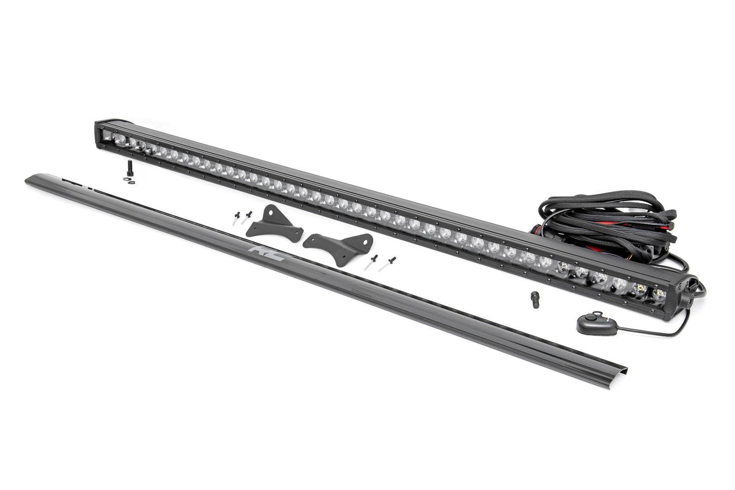 Rough Country 71039 LED Light Kit | Roof Rack Mount | 40" Black Single Row | Ford Bronco Sport (21-25)