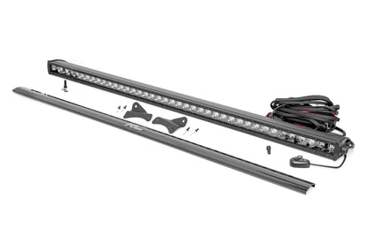 Rough Country 71039 LED Light Kit | Roof Rack Mount | 40" Black Single Row | Ford Bronco Sport (21-25)