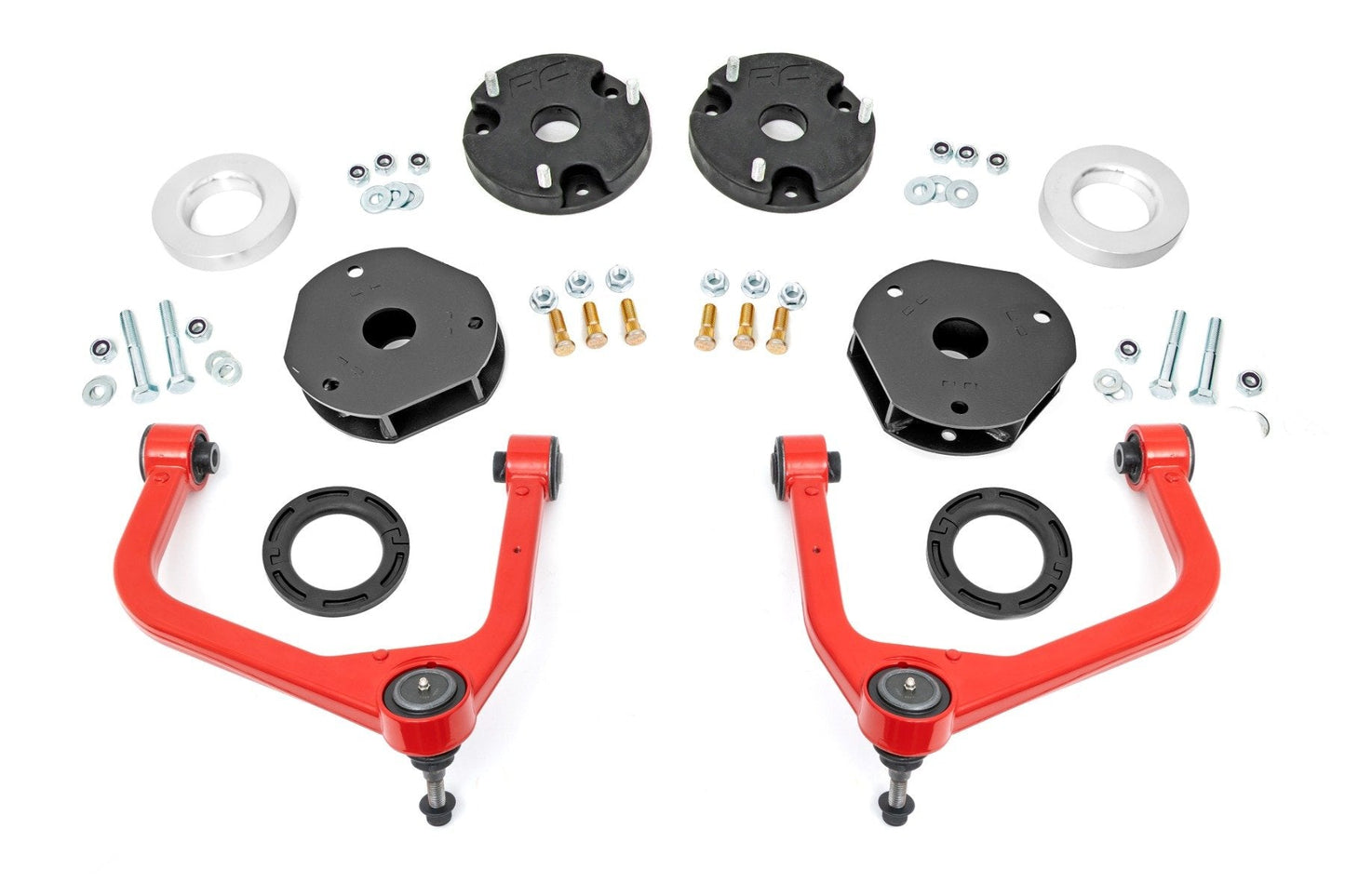 Rough Country 11400RED 3.5 Inch Lift Kit | Chevy/GMC SUV 1500 4WD (2021-2025)