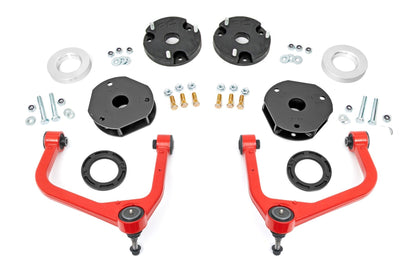 Rough Country 11400RED 3.5 Inch Lift Kit | Chevy/GMC SUV 1500 4WD (2021-2025)