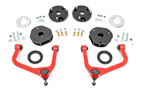 Rough Country 11400RED 3.5 Inch Lift Kit | Chevy/GMC SUV 1500 4WD (2021-2025)