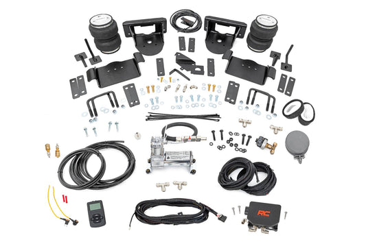 Rough Country 10009WC Air Spring Kit w/compressor | Wireless Controller | 0-6" Lifts | Ford F-150 (21-25)