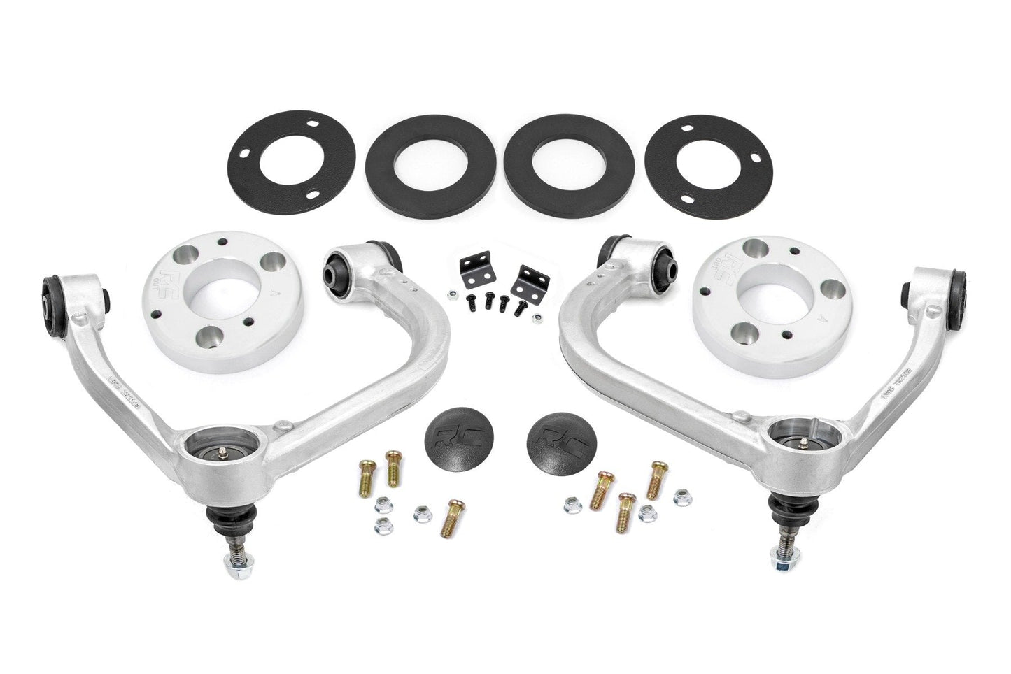 Rough Country 40900 3 Inch Lift Kit | Forged UCA | Ford F-150 Lightning 4WD (2022-2025)