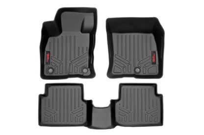 Rough Country M-51102 Floor Mats | Front and Rear | Ford Maverick 2WD/4WD (2022-2026)