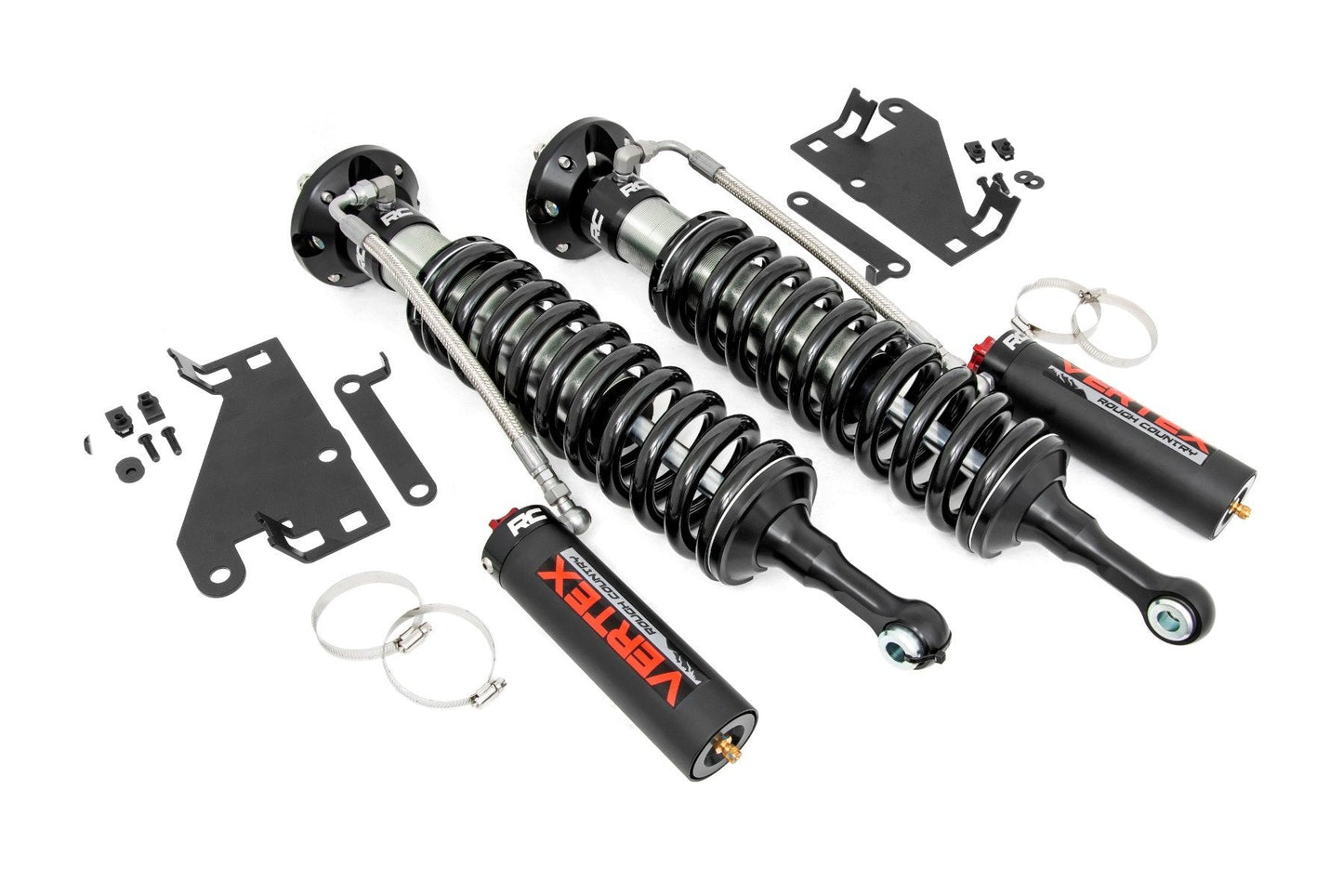 Rough Country 689049 Vertex 2.5 Adjustable Coilovers | Front | 3.5 Inch | Toyota Tundra 4WD (22-25)