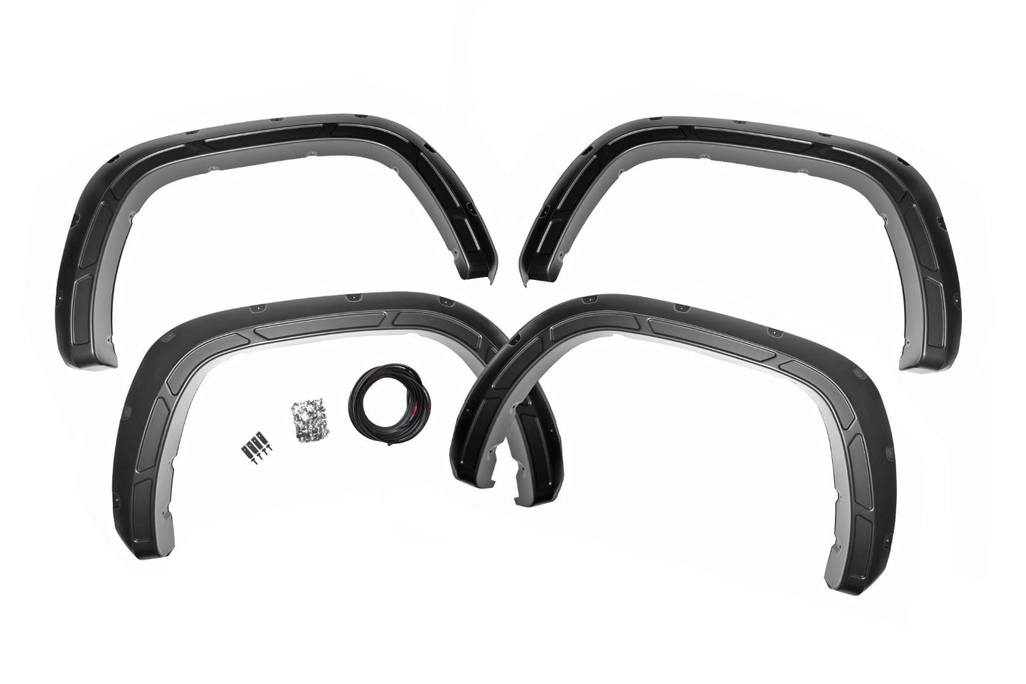 Rough Country A-T02224-RCGB Fender Flares | Defender | Gloss Black | Toyota Tundra 2WD/4WD (2022-2025)