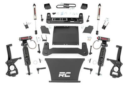 Rough Country 21657 6 Inch Lift Kit | Mono Leaf Rear | Vertex/V2 | Chevy Silverado 1500 (22-24)