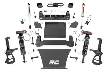 Rough Country 21657_A 6 Inch Lift Kit | Mono Leaf Rear | Vertex/V2 | Chevy Silverado 1500 (25-26)
