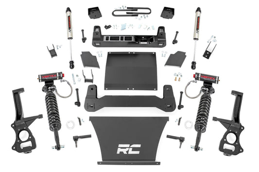 Rough Country 21657_A 6 Inch Lift Kit | Mono Leaf Rear | Vertex/V2 | Chevy Silverado 1500 (25-26)