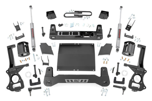 Rough Country 21630D 6 Inch Lift Kit | Mono Leaf Rear | Diesel | Chevy Silverado 1500 4WD (22-24)