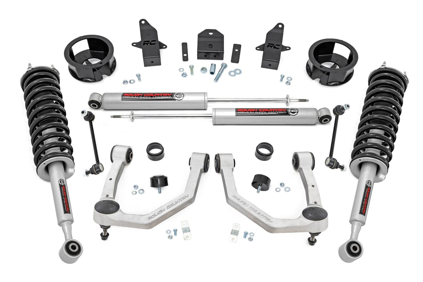 Rough Country 72631 3.5 Inch Lift Kit | N3 | Toyota Land Cruiser 4WD (2024-2025)