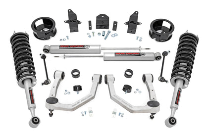 Rough Country 72631 3.5 Inch Lift Kit | N3 | Toyota Land Cruiser 4WD (2024-2025)
