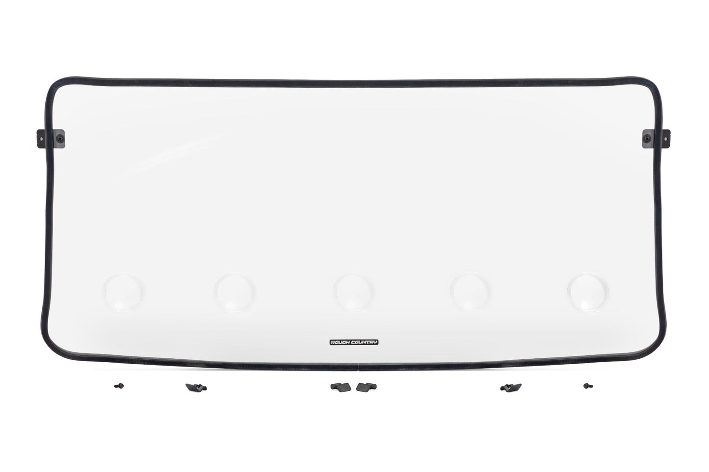 Rough Country 98202410 Vented Full Windshield | Scratch Resistant | Polaris XPEDITION XP 5