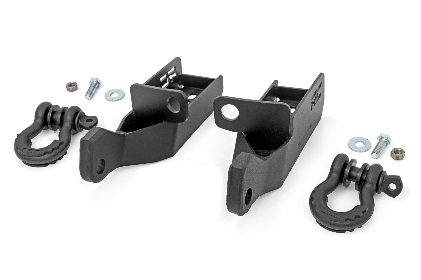 Rough Country 73126 Front Shackle Kit | D-Ring Combo | Toyota Tacoma 2WD/4WD (2024-2025)